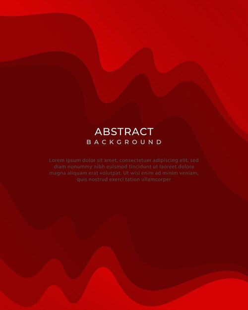 Simple red gradient background