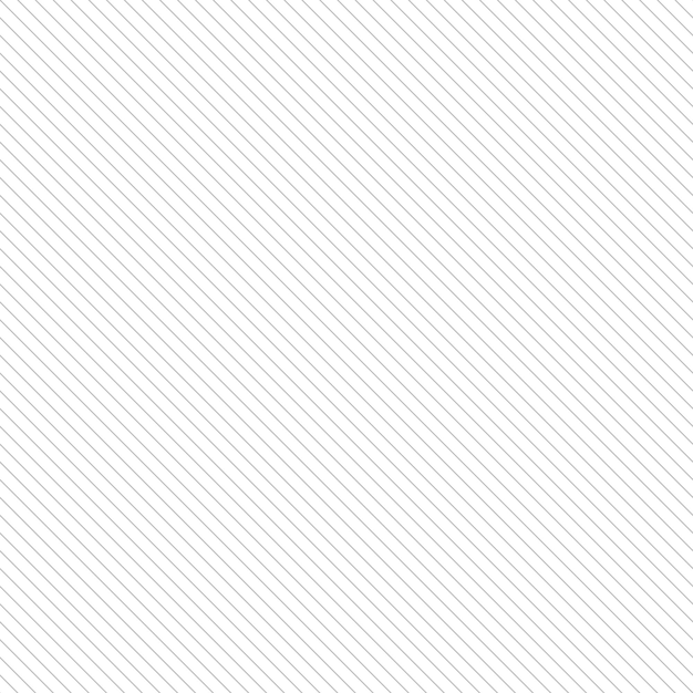Vector simple seamless diagonal line pattern striped minimal repeatable background white and gray texture