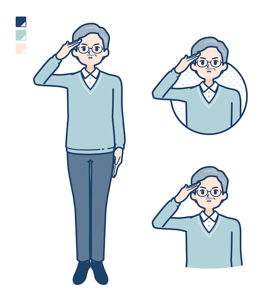심플 시니어 만살루트