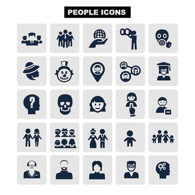 Vector simple set of business people-related vector line icons. contains such icons as one-on-one meeting