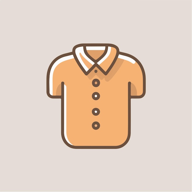 Vector simple shirt vector