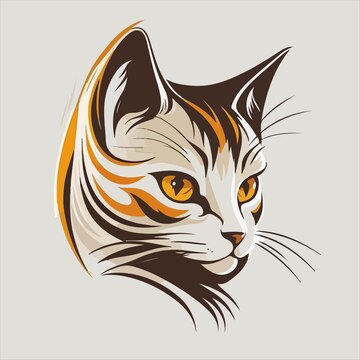 Cat Head Icon Graphic by Tigade std · Creative Fabrica