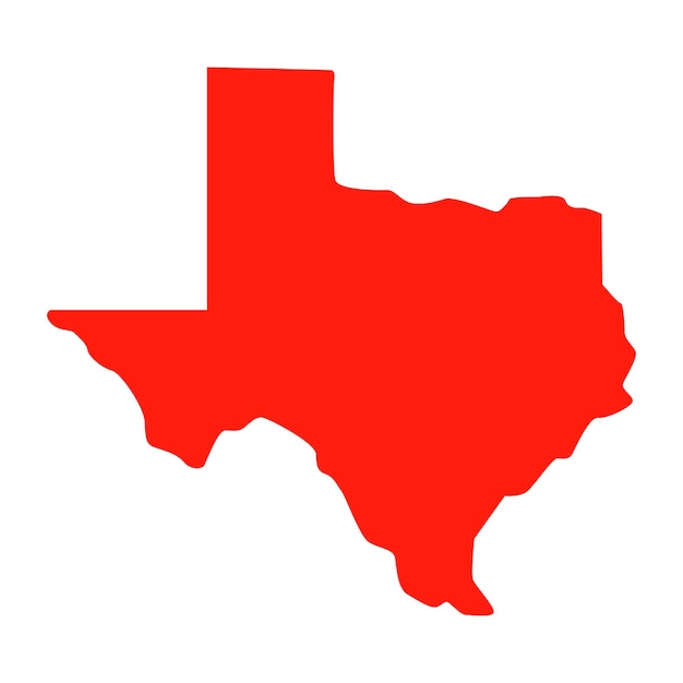 Simple texas map