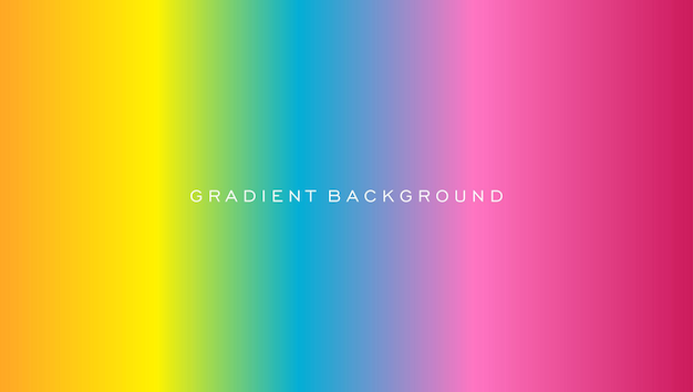 simple threecolor gradient background design