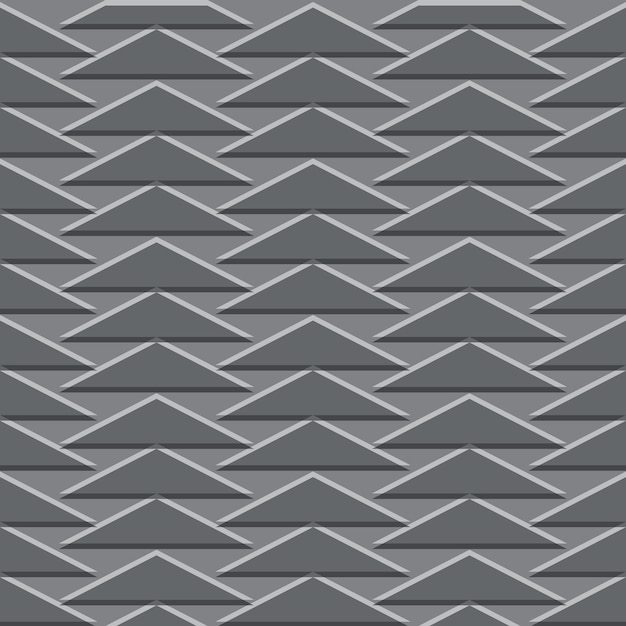 Simple triangles monochrome background