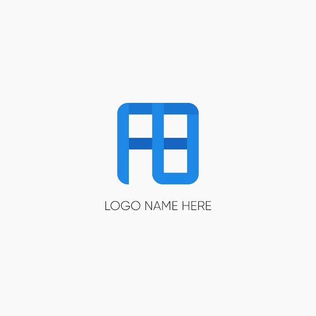 Simple unique Home vector logo design Premium Vector