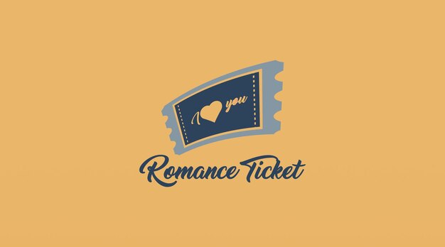 Simple and unique ticket logo design concept with dual meanings logo