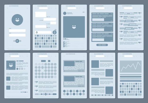 Vector simple user interfaces of network