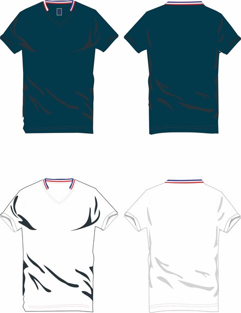 simple v neck tshirts