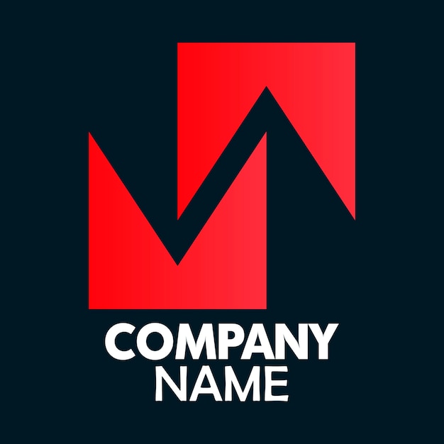 Простой векторный логотип для бренда