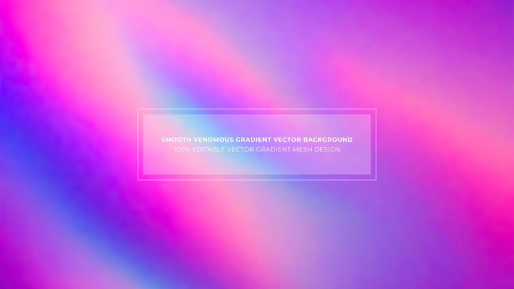 Vector simple venomous futuristic soft gradient color background
