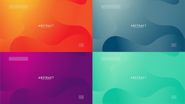 SIMPLE WAVE DESIGN SET GRADIENT BACKGROUND