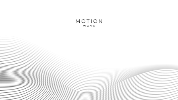 Simple wave lines wallpaper white background