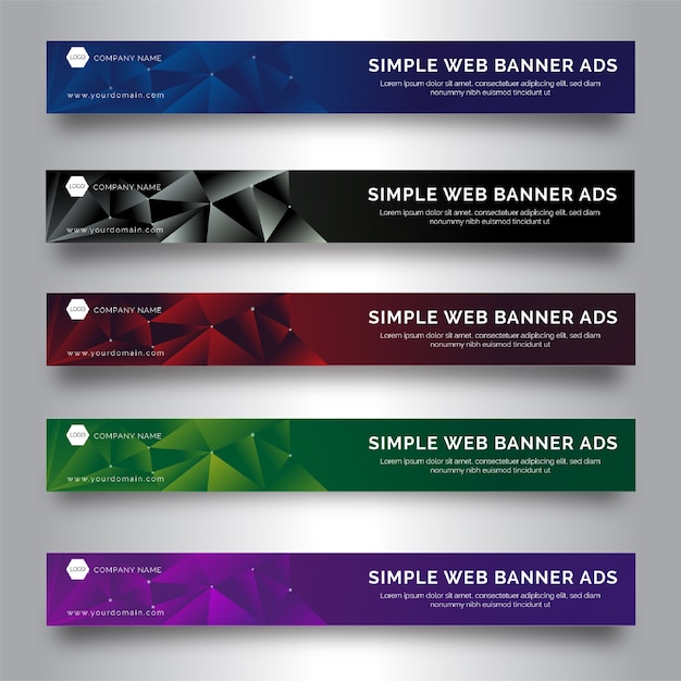 SImple web banner ads