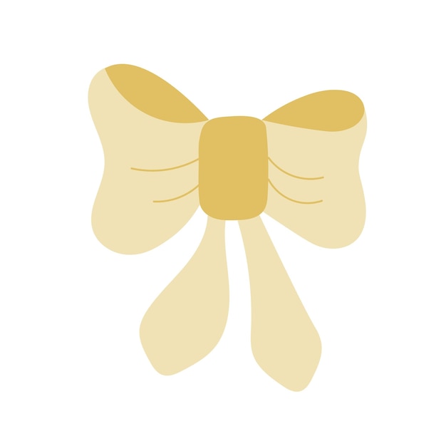 Simple yellow bow decoration for girls hair care items for everyday use creating stylish and bright