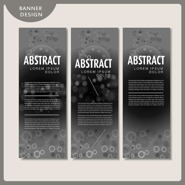 Simplicity banner template design