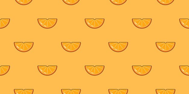 Sinaasappelplak naadloos patroon