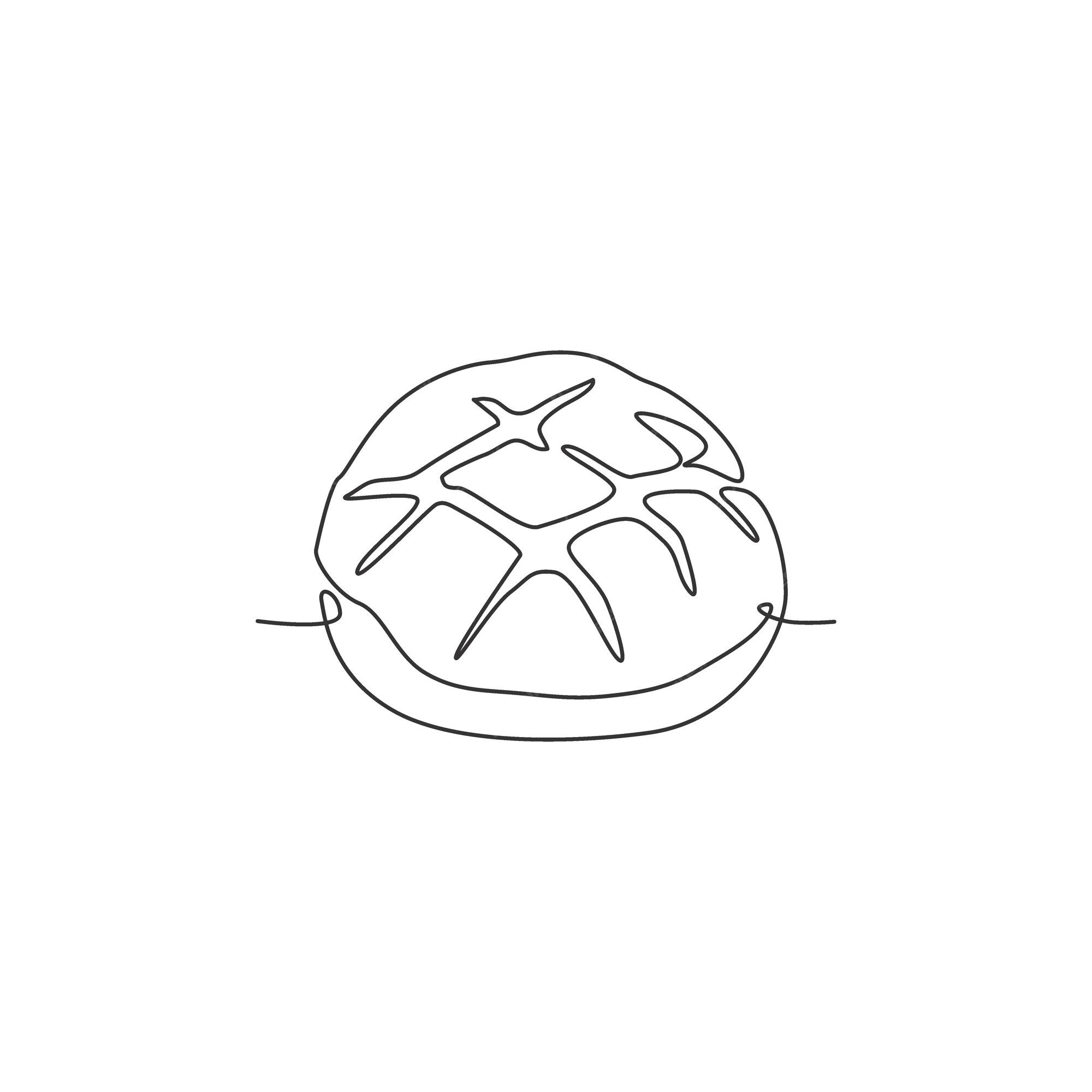 Premium Vector Single continuous line drawing stylized online sweet
