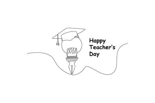 How to draw National Teacher's Day (Teacher Appreciation Week)