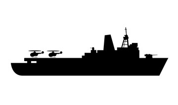 battleship silhouette clip art