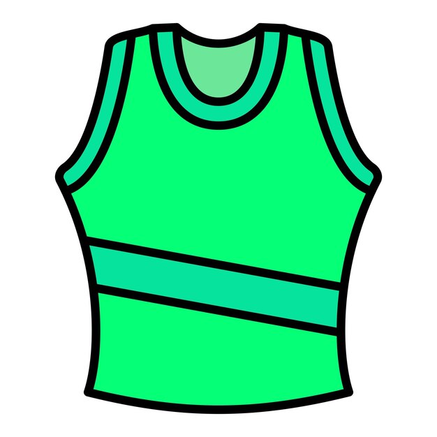 Vector singlet icon