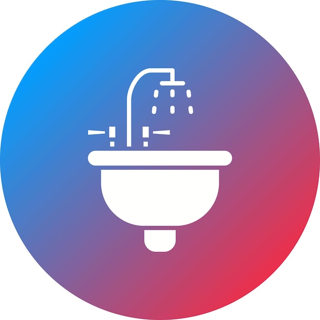 Sink icon vector image Can be used for Hygiene Routine