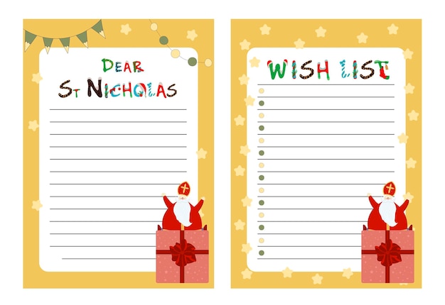 Sinterklaas viert de feestdagen geïsoleerd Brief aan Sinterklaas Wintervakantie