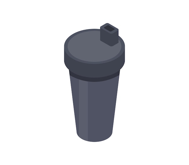 sippy cup isometric