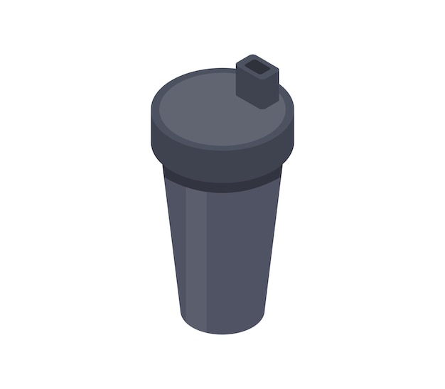 Sippy cup isometric