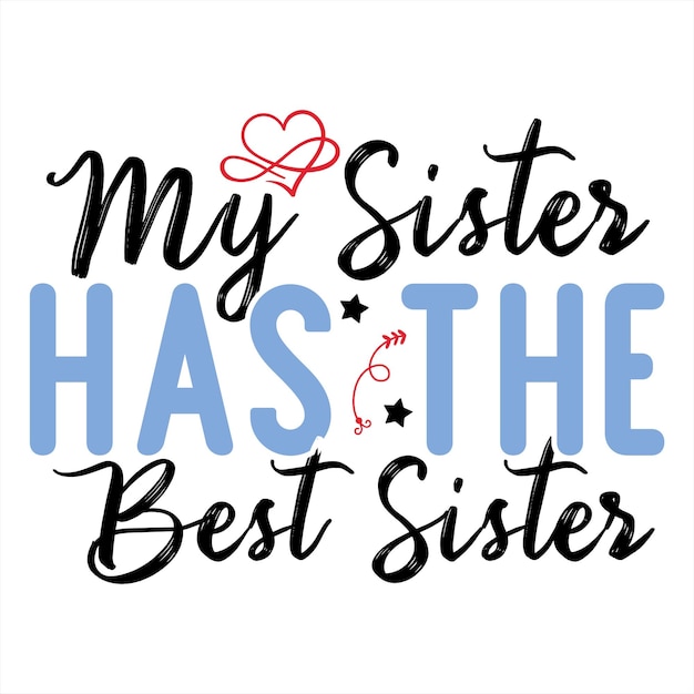 Sister SVG bundle sister design sister cut files SISTER TRETRO