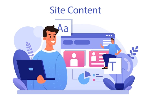 Site content concept