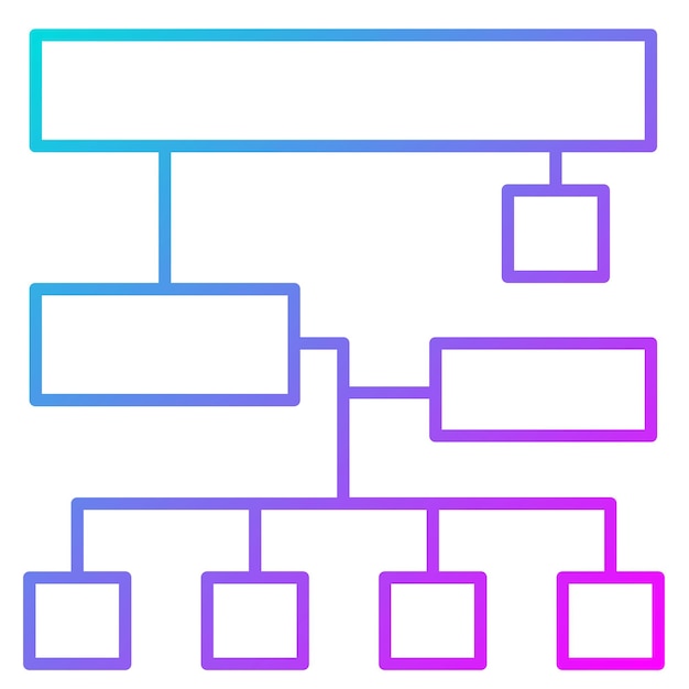 Vector sitemap vector icon can be used for seo and sem iconset