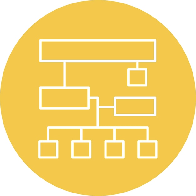 Vector sitemap vector illustration style