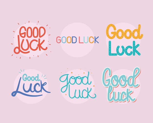 six good luck phrases