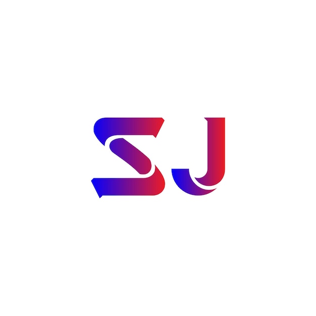 SJ 会社のロゴデザイン