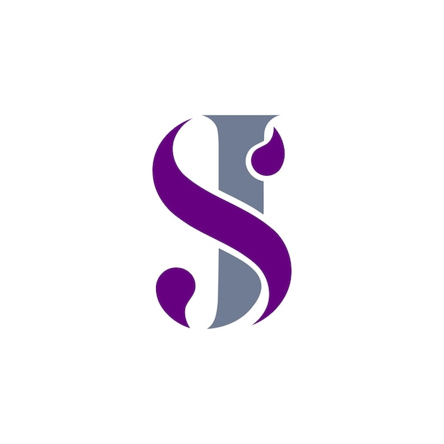 SJ luxe letter logo