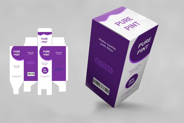 sjablonen voor het ontwerp van de verpakking van het product