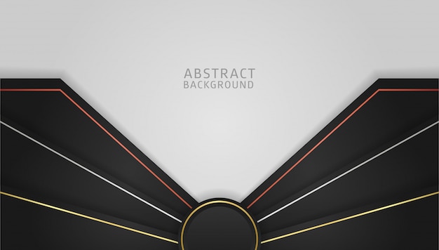 Vector sjabloon voor abstract gradiënt dynamische achtergrond