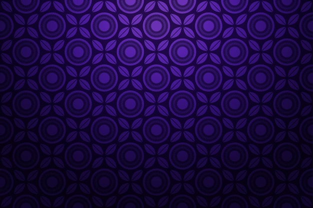 Vector sjabloon voor abstract minimale geometrische achtergrond in luxe paarse koninklijke spandoek voor stijlvolle website