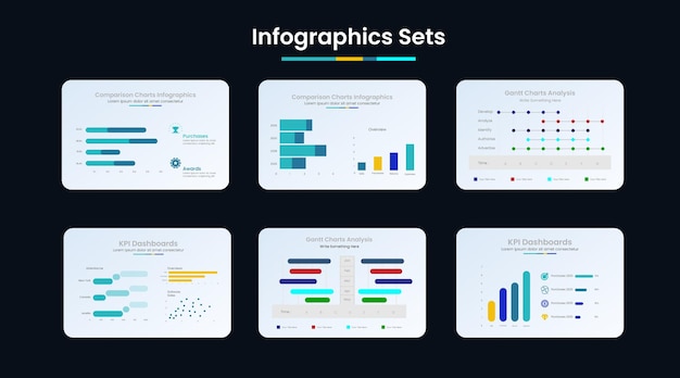 Sjabloon voor infographics instellen