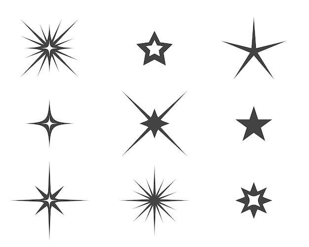 Sjabloon voor sterpictogram
