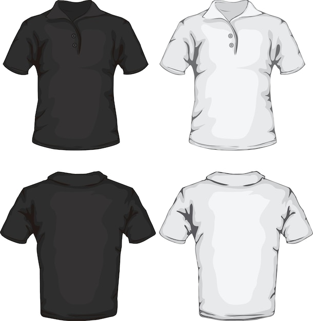 Sjabloonontwerp voor polo shirts