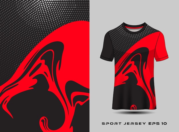 Vector sjabloonontwerp voor sporttrui