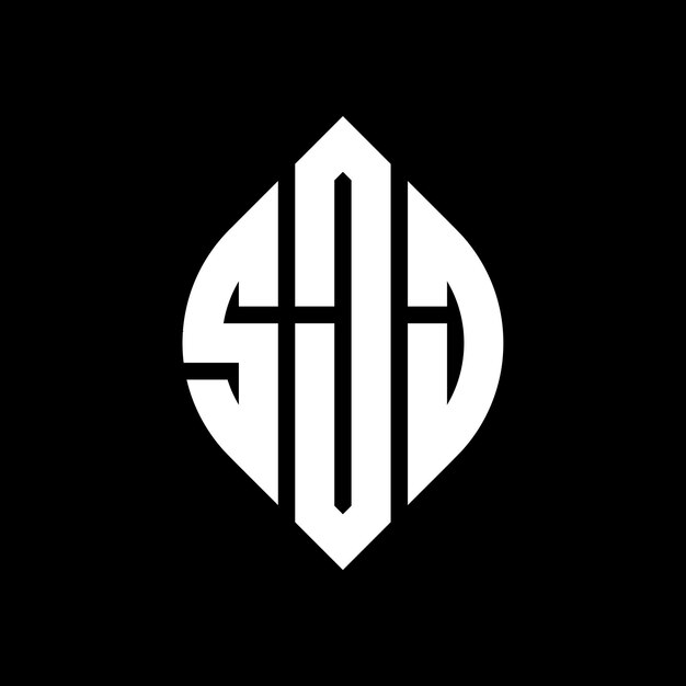 SJ (サークル・レター・ロゴ) のデザインは円と円形の形をしています