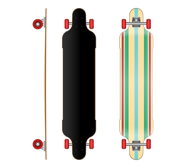 Vector skateboard 1d