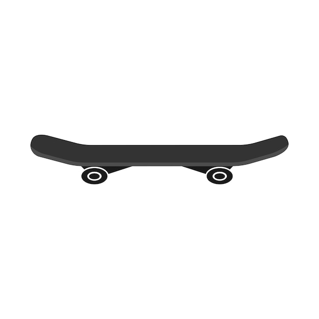 Vector skateboard icon