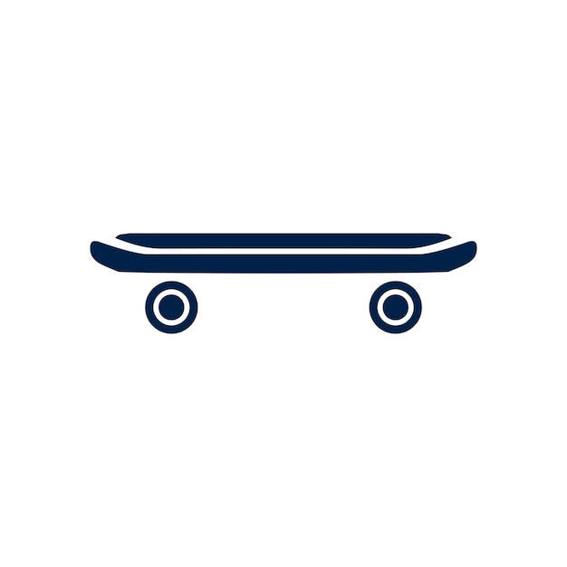 Skateboard icoon vector ontwerp illustratie