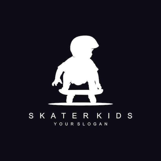 Скейтборд для детей Дизайн логотипа