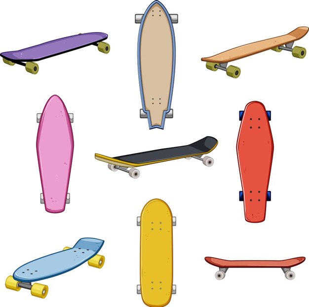 Skateboard set