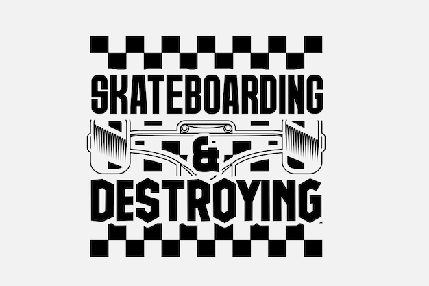 Skateboard svg design